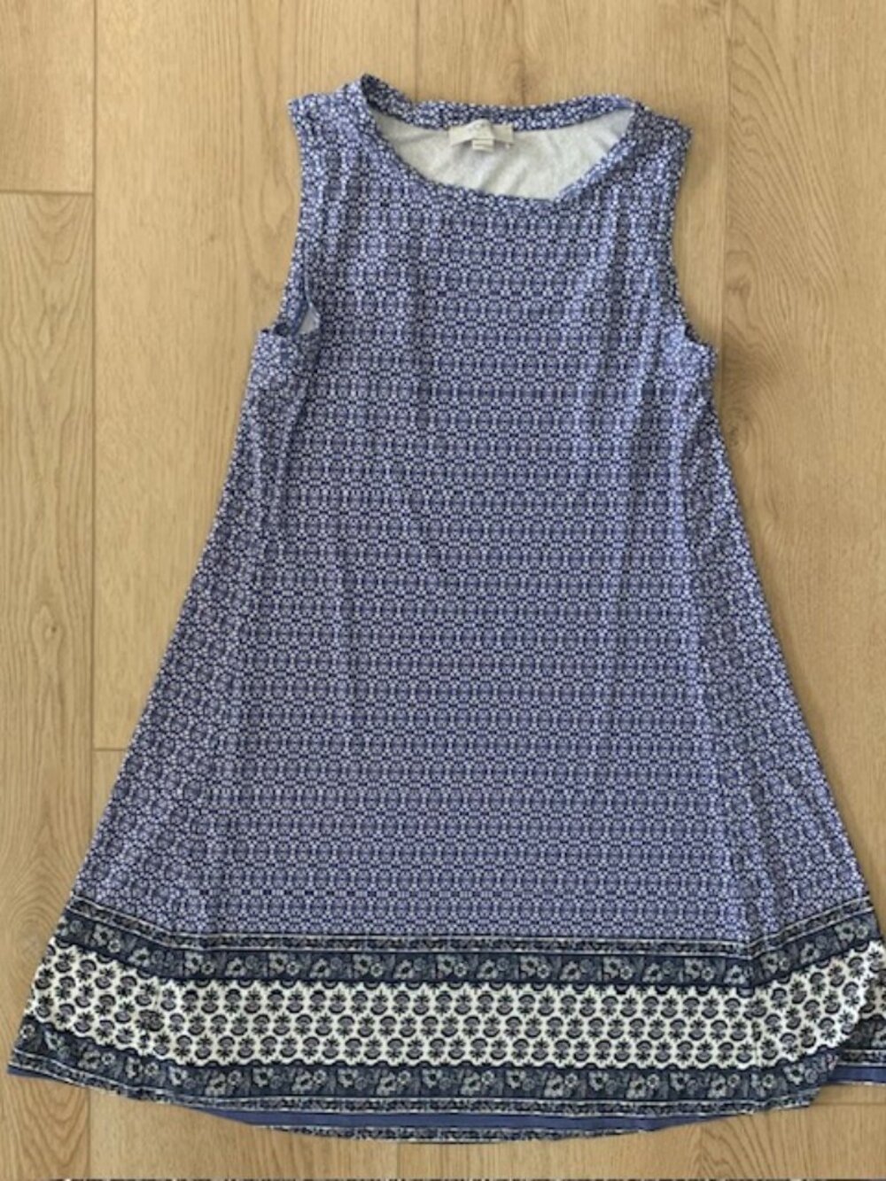 Preppy Floral Loft Sleeveless Dress - Size XXSP - Excellent Condition! - Picture 2 of 9